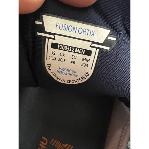 Karhu Ikoni Ortix 2.0 F100312 Men’s Size 11.5 Blue Teal Running Shoes Sneakers - Picture 9 of 12